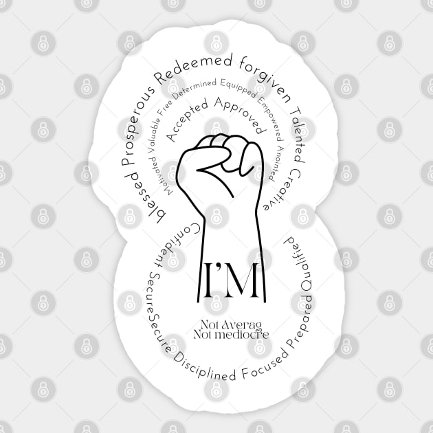 Art affirmation Sticker by Legacy of Self-Expression Art